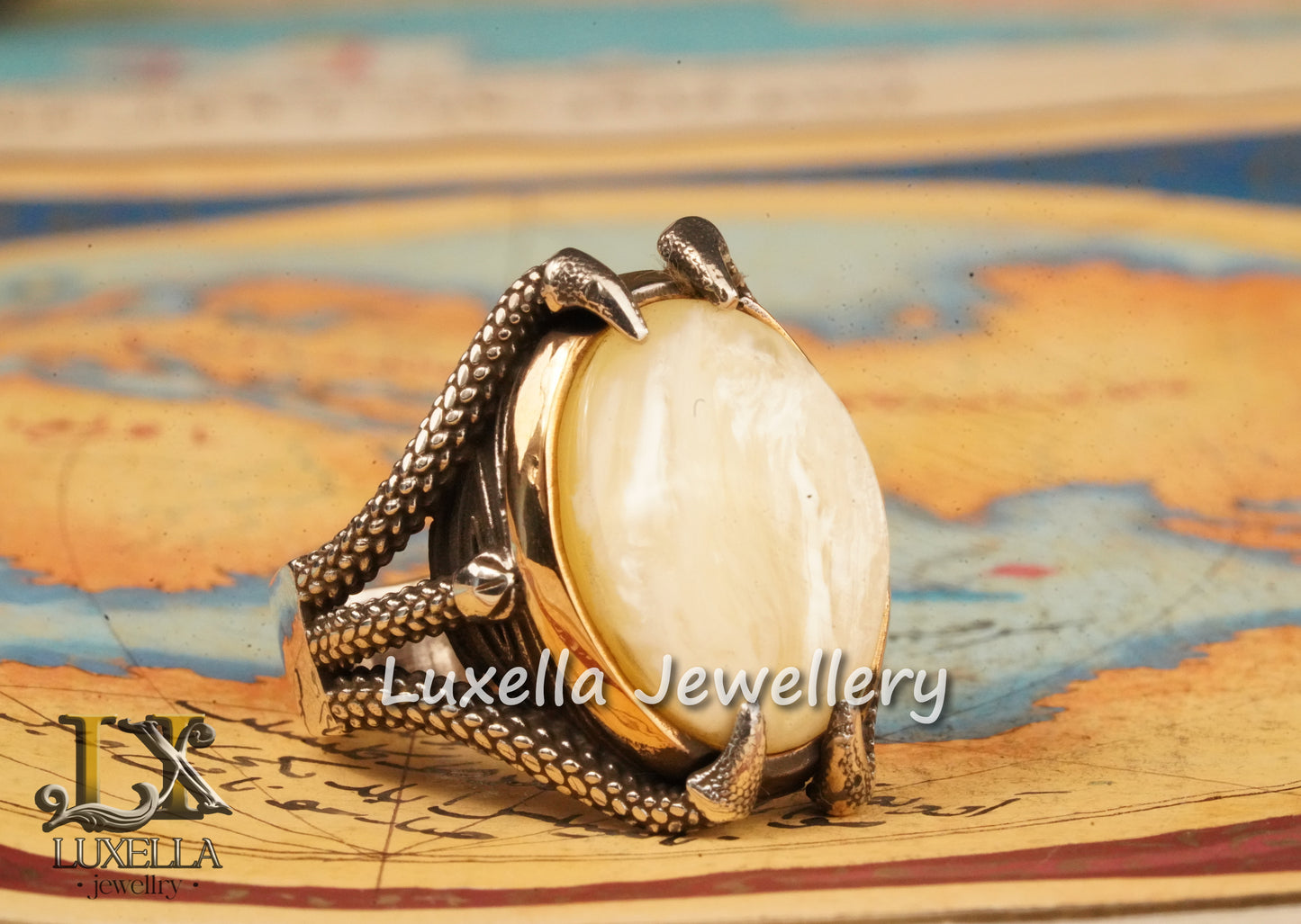 Marble Stone Ring