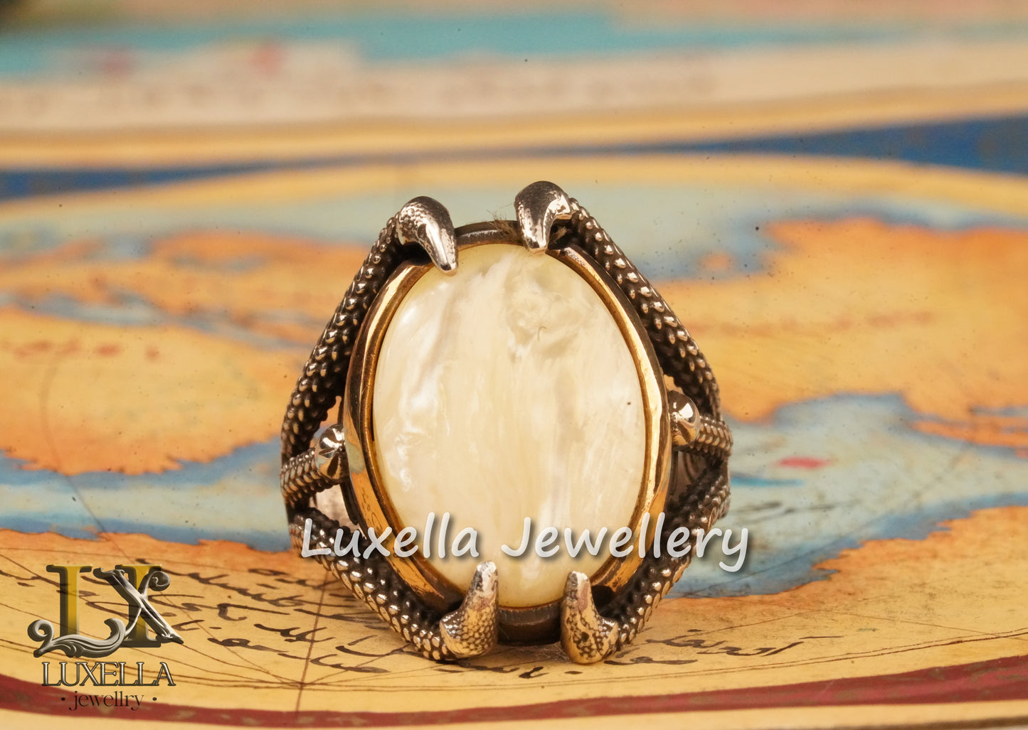 Marble Stone Ring