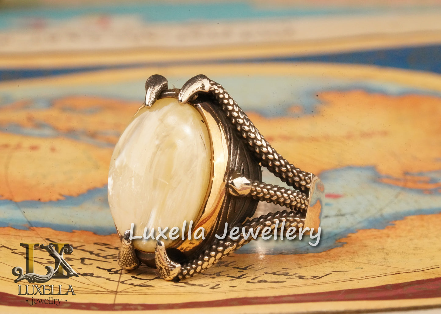 Marble Stone Ring